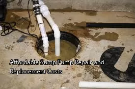 Affordable Sump Pump Repair and Replacement Costs