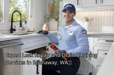 Expert Leak Repair and Drain Cleaning Services in Spanaway, WA