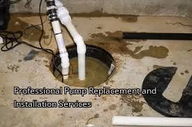 Professional Pump Replacement and Installation Services