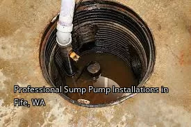 Professional Sump Pump Installations in Fife, WA