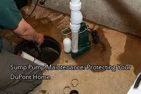 Sump Pump Maintenance: Protecting Your DuPont Home