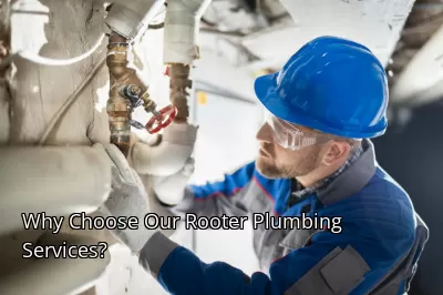 Why Choose Our Rooter Plumbing Services?