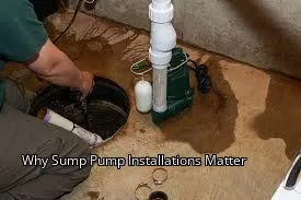 Why Sump Pump Installations Matter